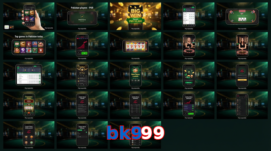 Main screen of Bk999 bet page for PK players